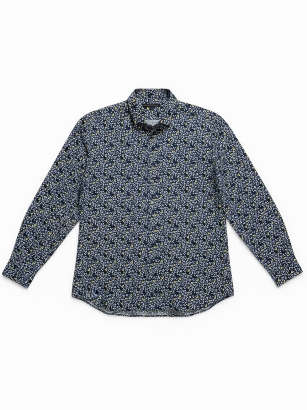 John Varvatos USA Floral Button Up Shirt NWT Size L Cotton